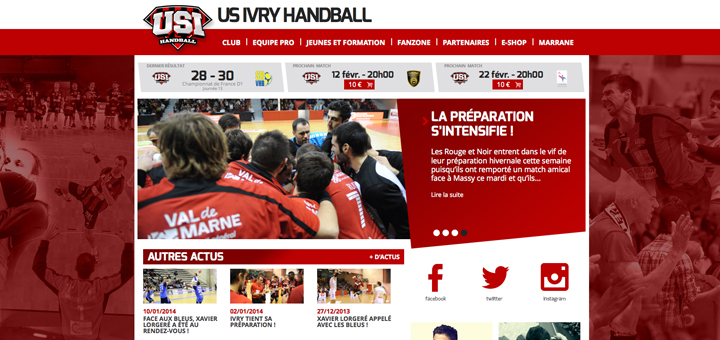 Un nouveau site pour attaquer la phase retour !