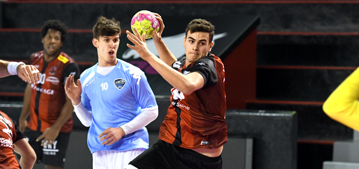 Rayan Boutaïg avec les U18