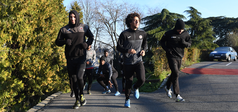 Prépa / Les Rouge et Noir de retour à lentraînement