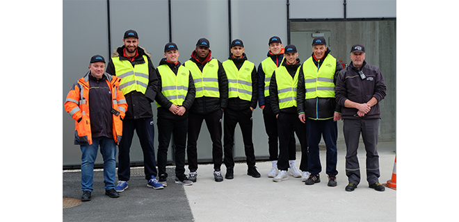 Les jeunes du centre de formation chez ENGIE !