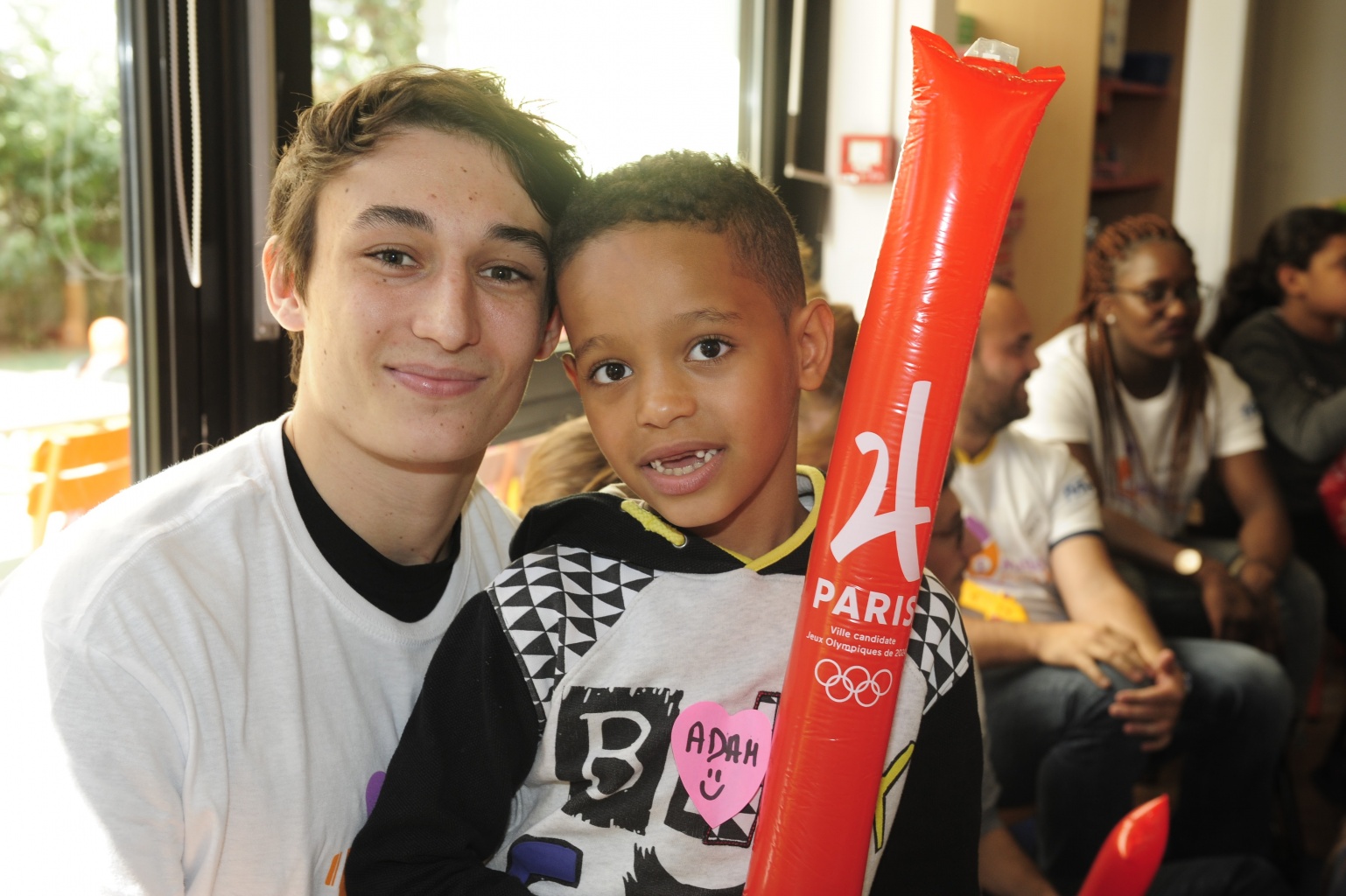 UN MAILLOT POUR LA VIE ! Visite à l'hopital Paris R. Debré (Un maillot pour la vie)