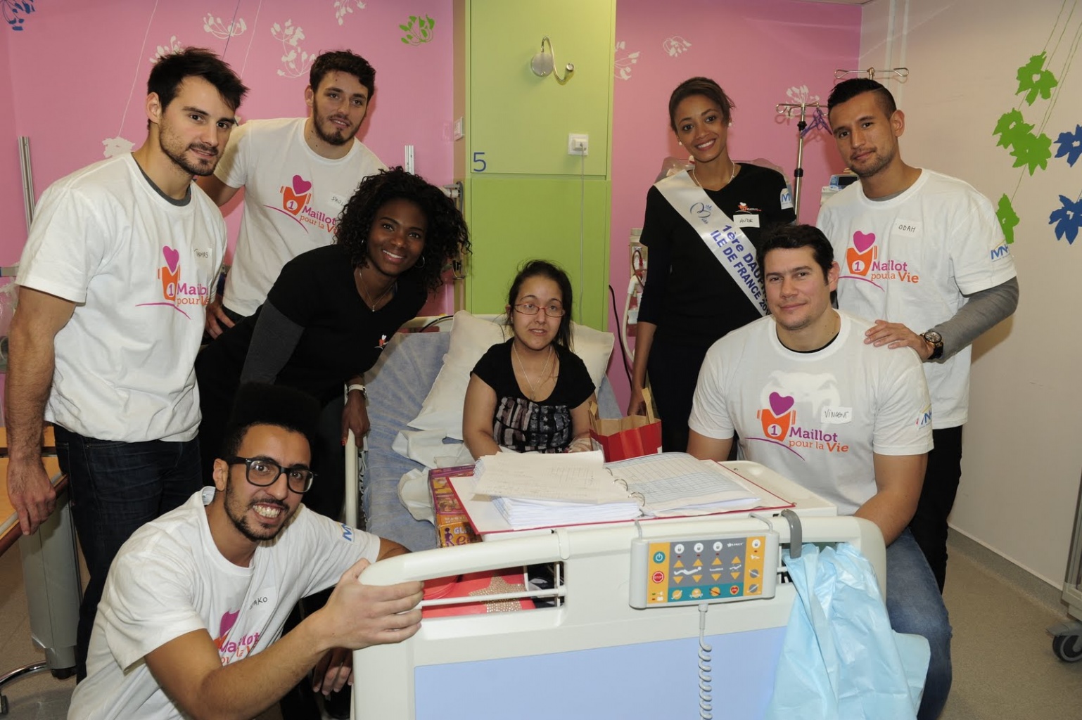 LES IVRYENS POUR UN MAILLOT POUR LA VIE  (Un maillot pour la vie )