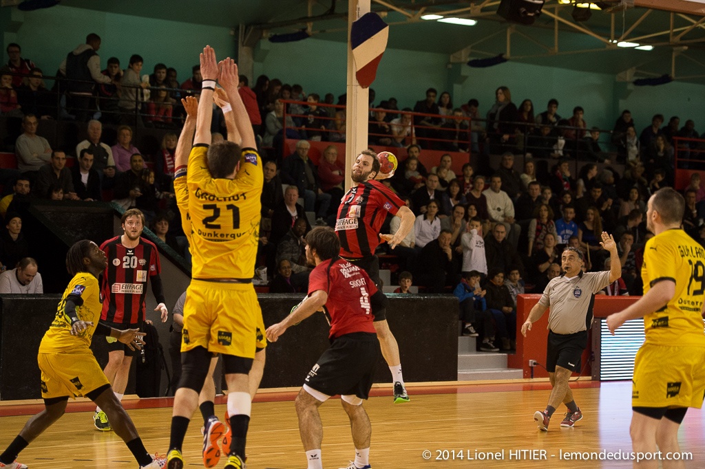 Journée 15 - US IVRY - DUNKERQUE  (© Lionel Hitier www.lemondedusport.com)