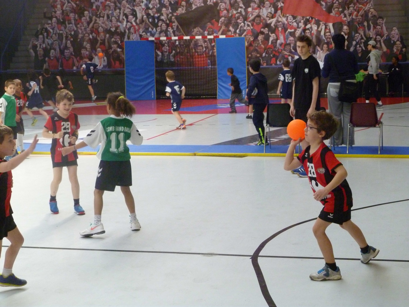 TOURNOI MINI HAND 2016