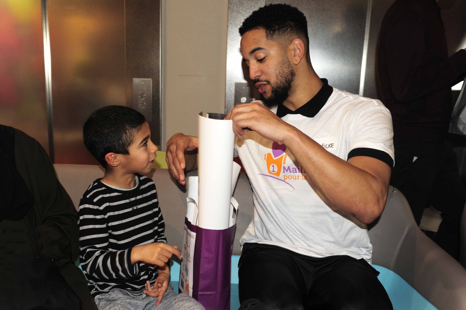 Goûter dédicace Un maillot pour la vie Février 2018